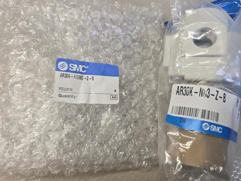 SMC AR30K-N03BG-Z-B Pneumatic Air Regulator 3/8" NPT 125PSI New