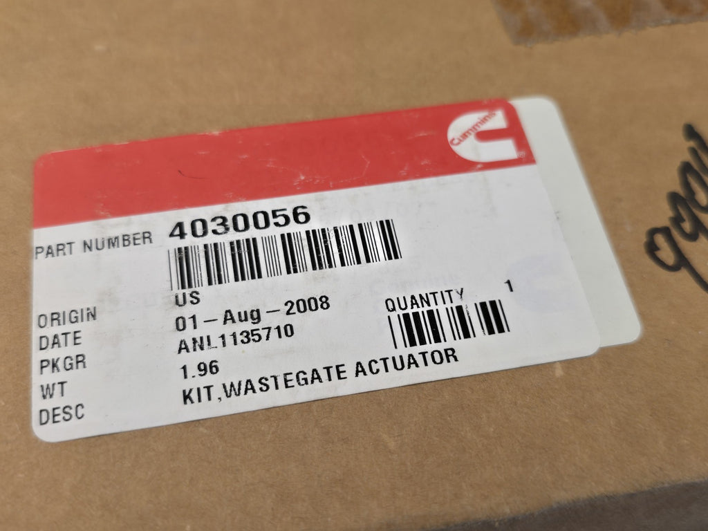 Genuine Cummins Turbocharger Wastegate Actuator Kit Cummins 3533135 4030056