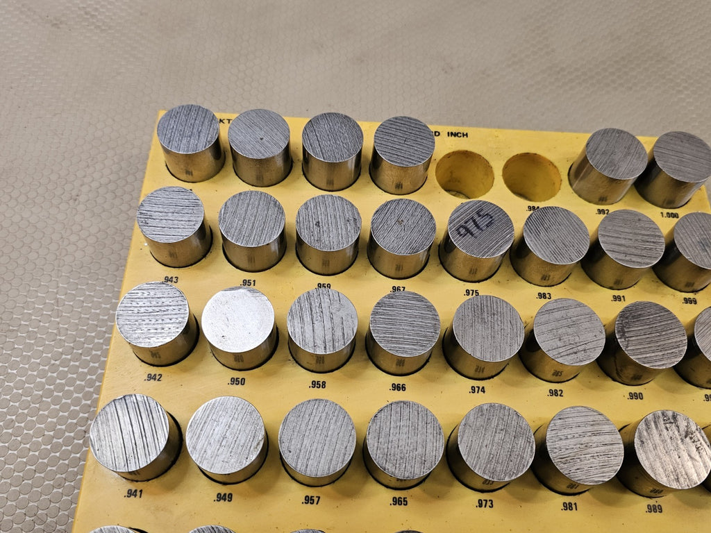 Pin Gauge Perfekt Punch 0.937 to 1 Minus LARGE Machinist 