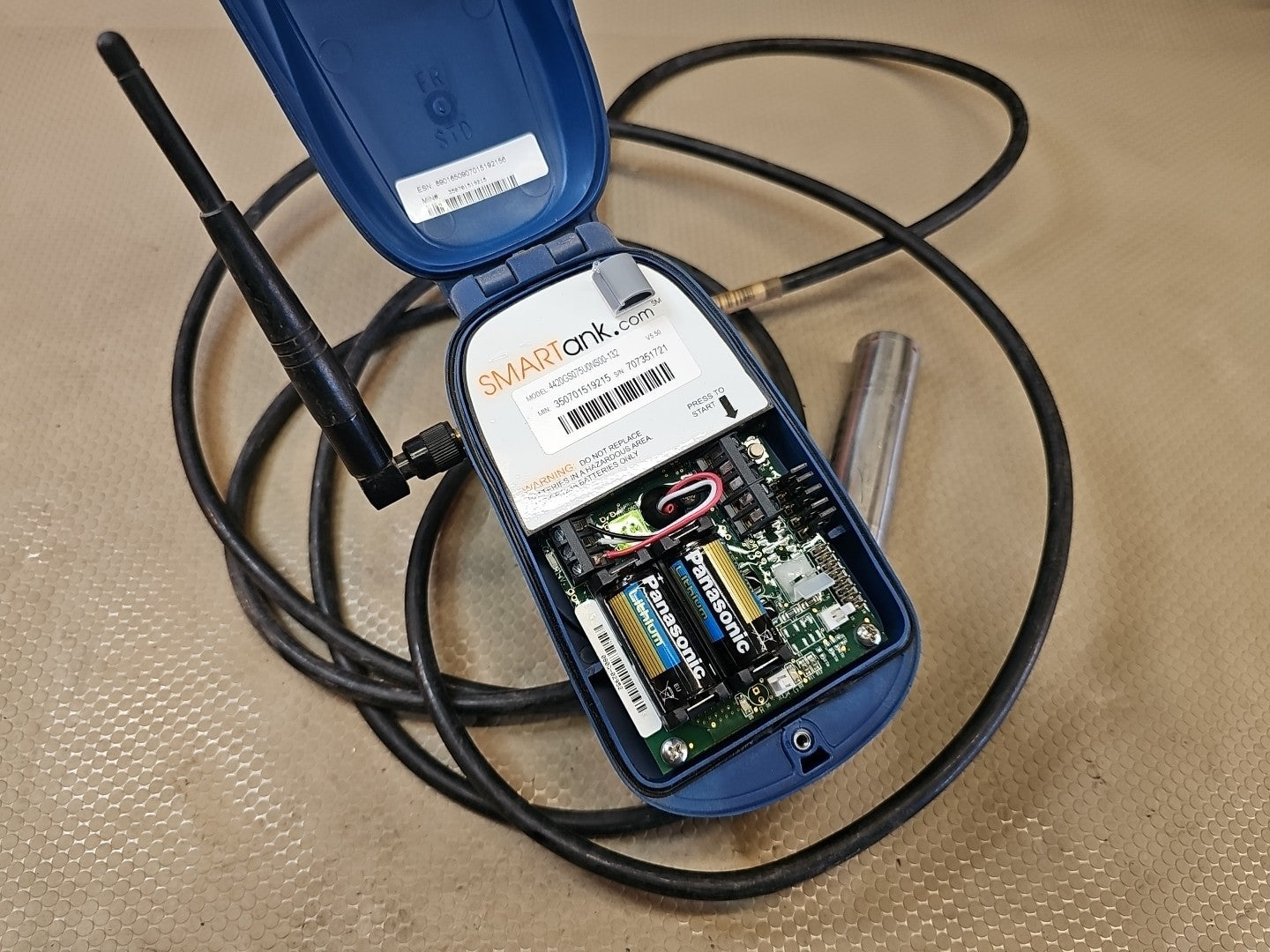 Smartank 4420GS075U0NS00-132 Wireless Tank Level Monitor V5.50