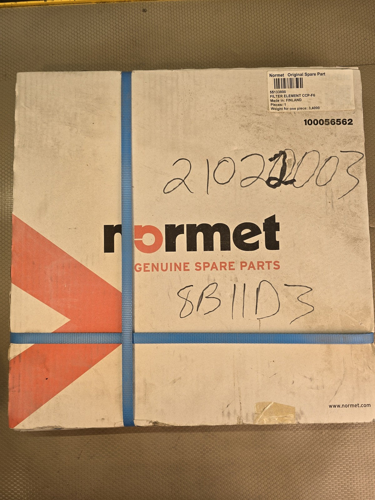 NEW Genuine Normet 55133800 Filter Element CCP-F6 OEM Original Mining Spare Part