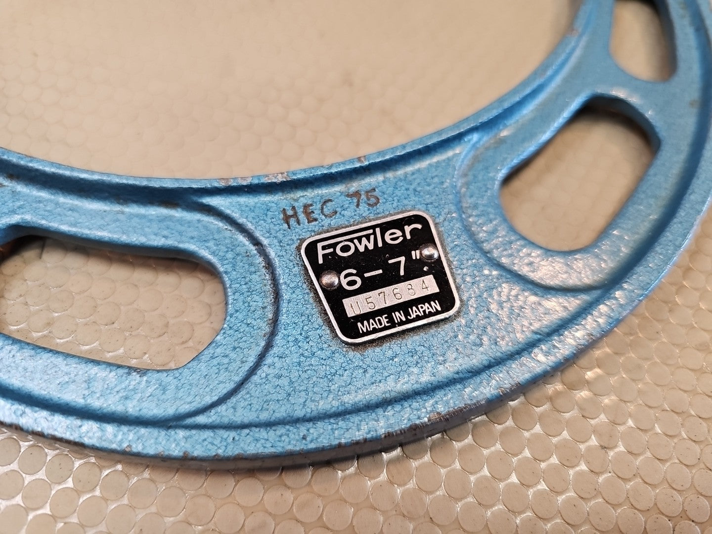 Fowler tool company 6" to 7" micrometer-V43150 Made in Japan & Calibrated