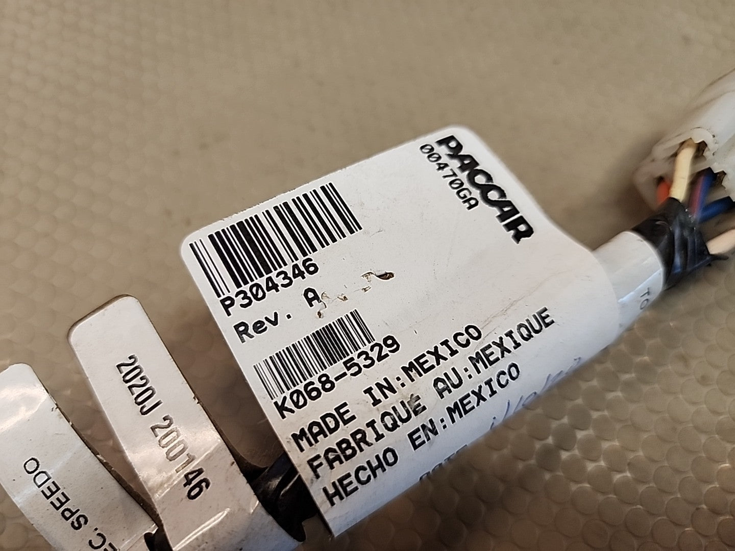 Paccar Wire Harness 00470ga OEM Jumper Harness K068-5329