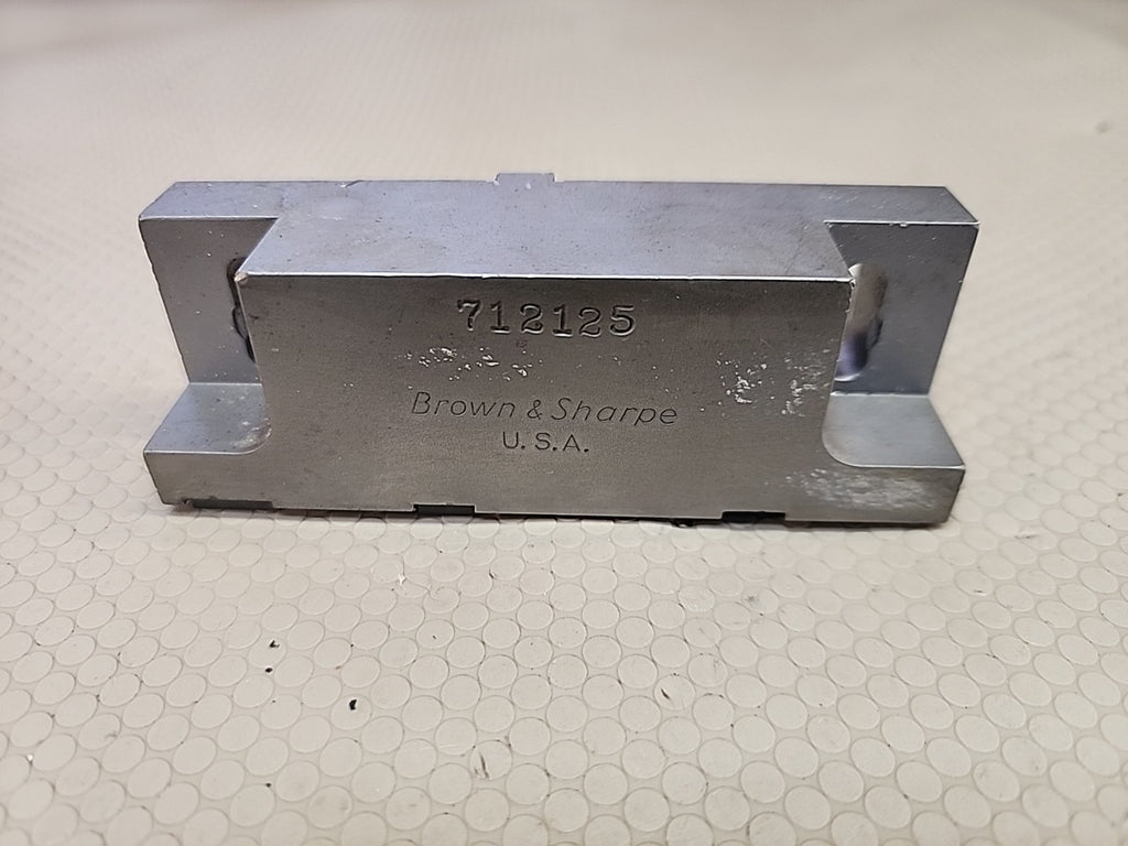 BROWN&SHARPE 712125 Machinist Tool / Block