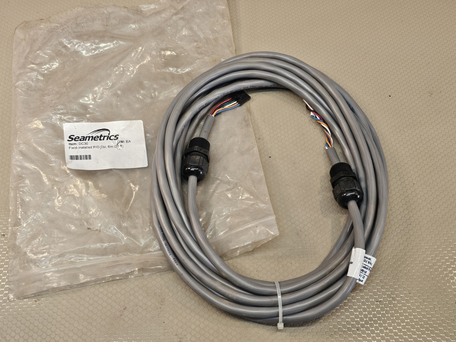 DC30 | Field-Installed Power/Output Cable, 6m (20 ft) MSRP $115