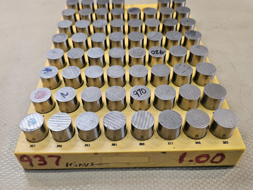 Pin Gauge Perfekt Punch 0.937 to 1 Minus LARGE Machinist 