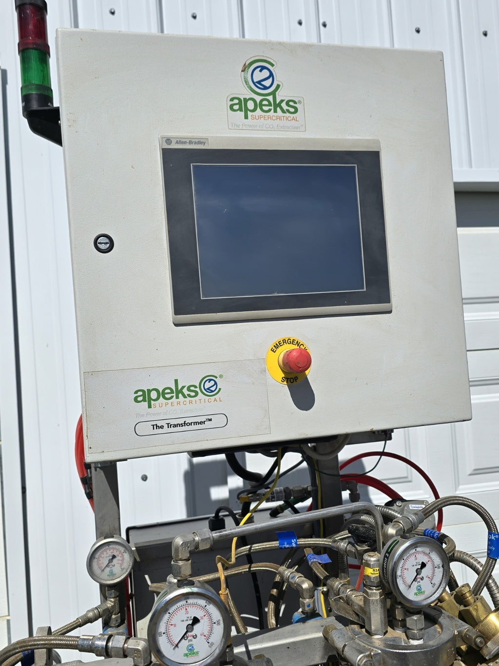 Apeks Supercritical CO2 Extraction System Full 3 Piece Set 2000-5Lx20LD 20L