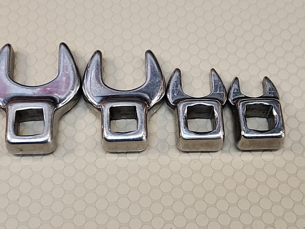 Napa  Crowfoot-Crow Foot Wrench 7Pc Set, SAE Made In USA engraved 