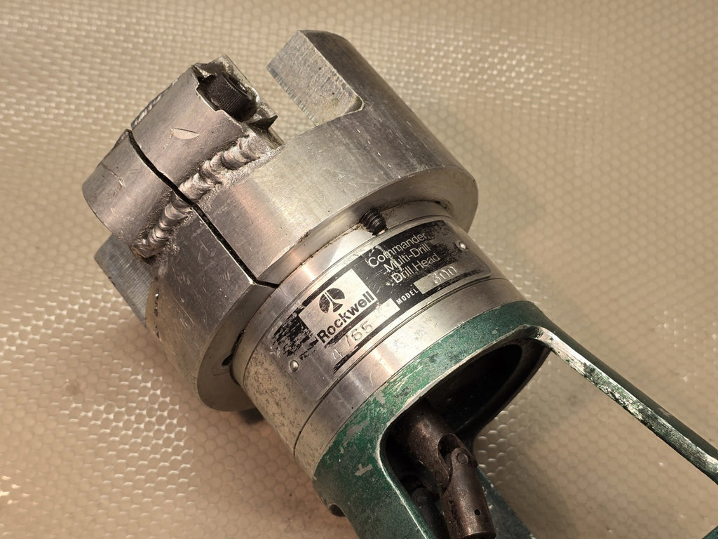 Rockwell Commander Head Multi Drill Spindle Drill Head Model 300