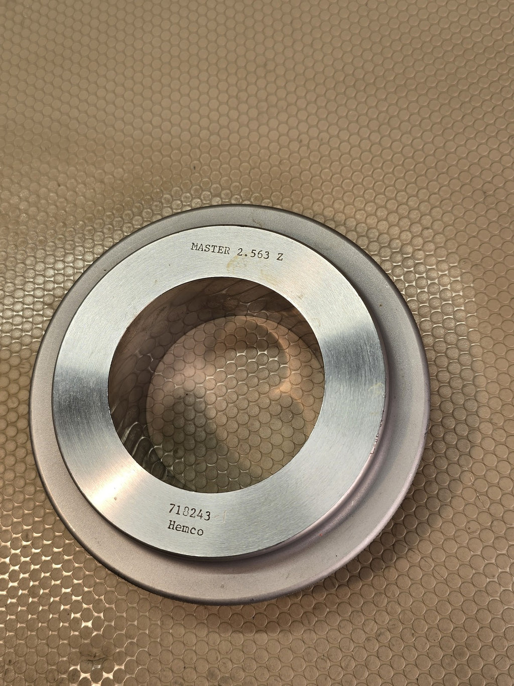 Hemco 718243-1 Master Setting Ring Gauge 2.563" Class Z Gage