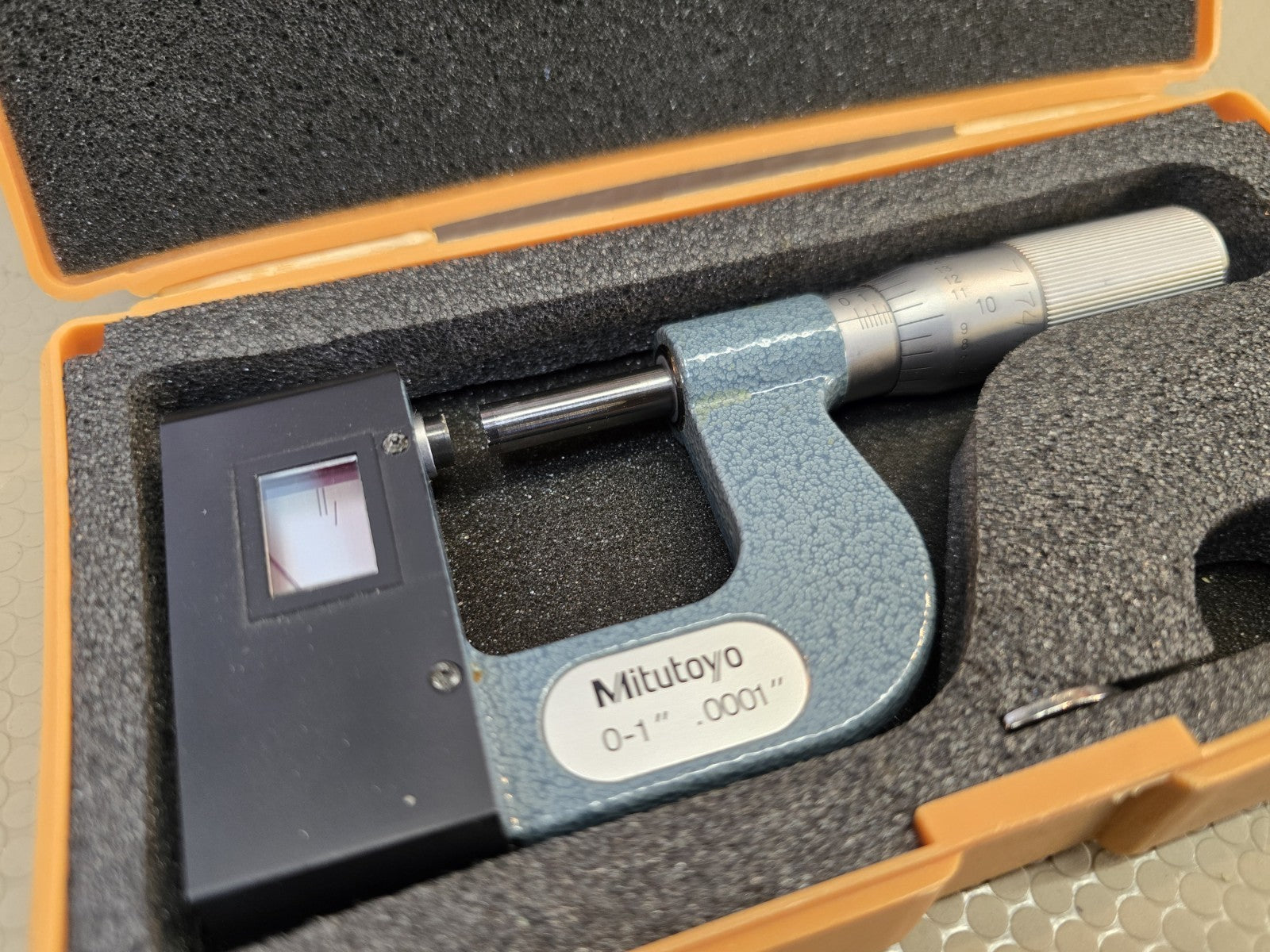 Mitutoyo Low Force Micrometer 227-111 BTM-1 *VERY Rare*