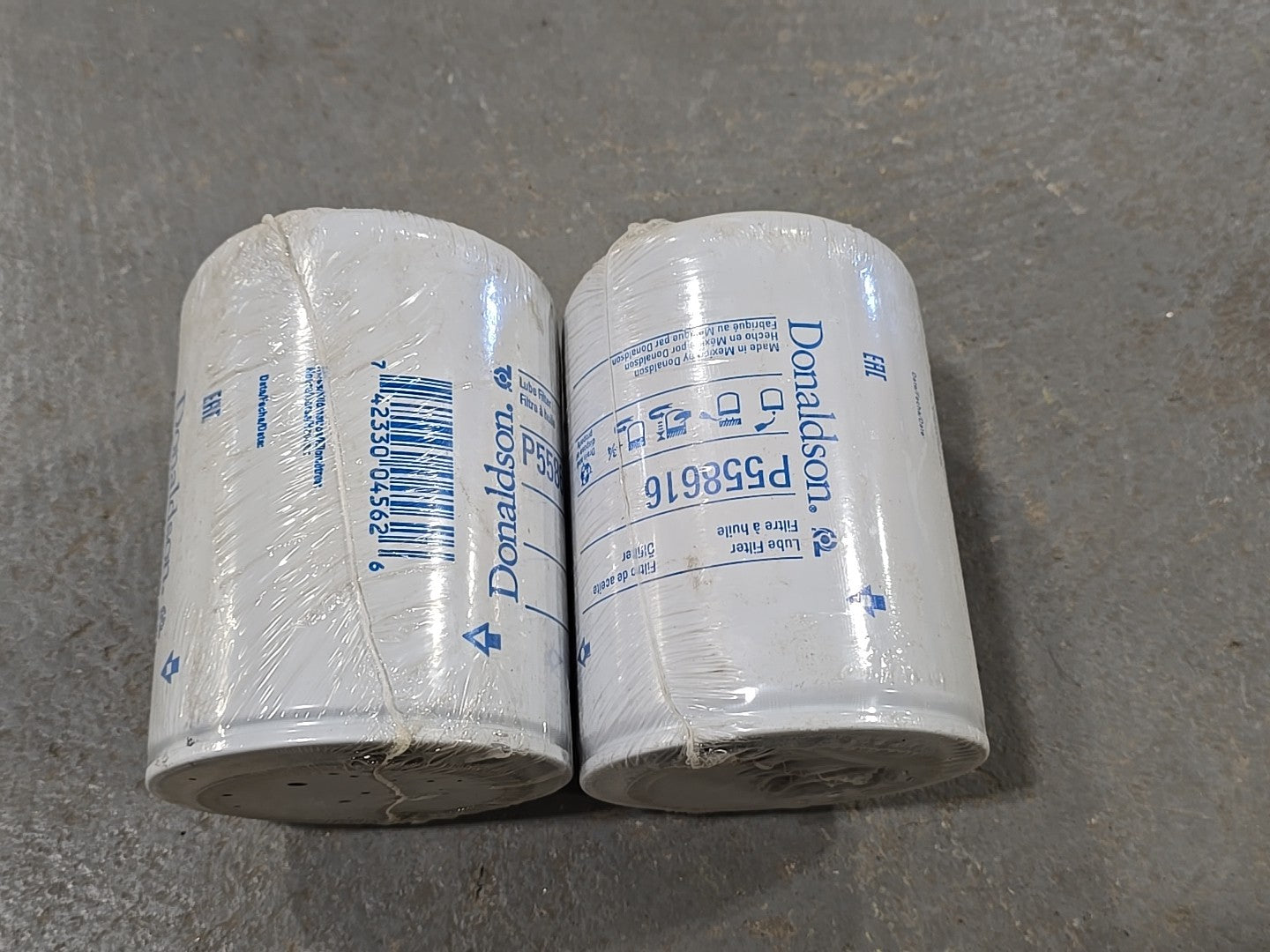 Donaldson P558616 Lube Filter, Spin-on, Full Flow (Pack of 2)