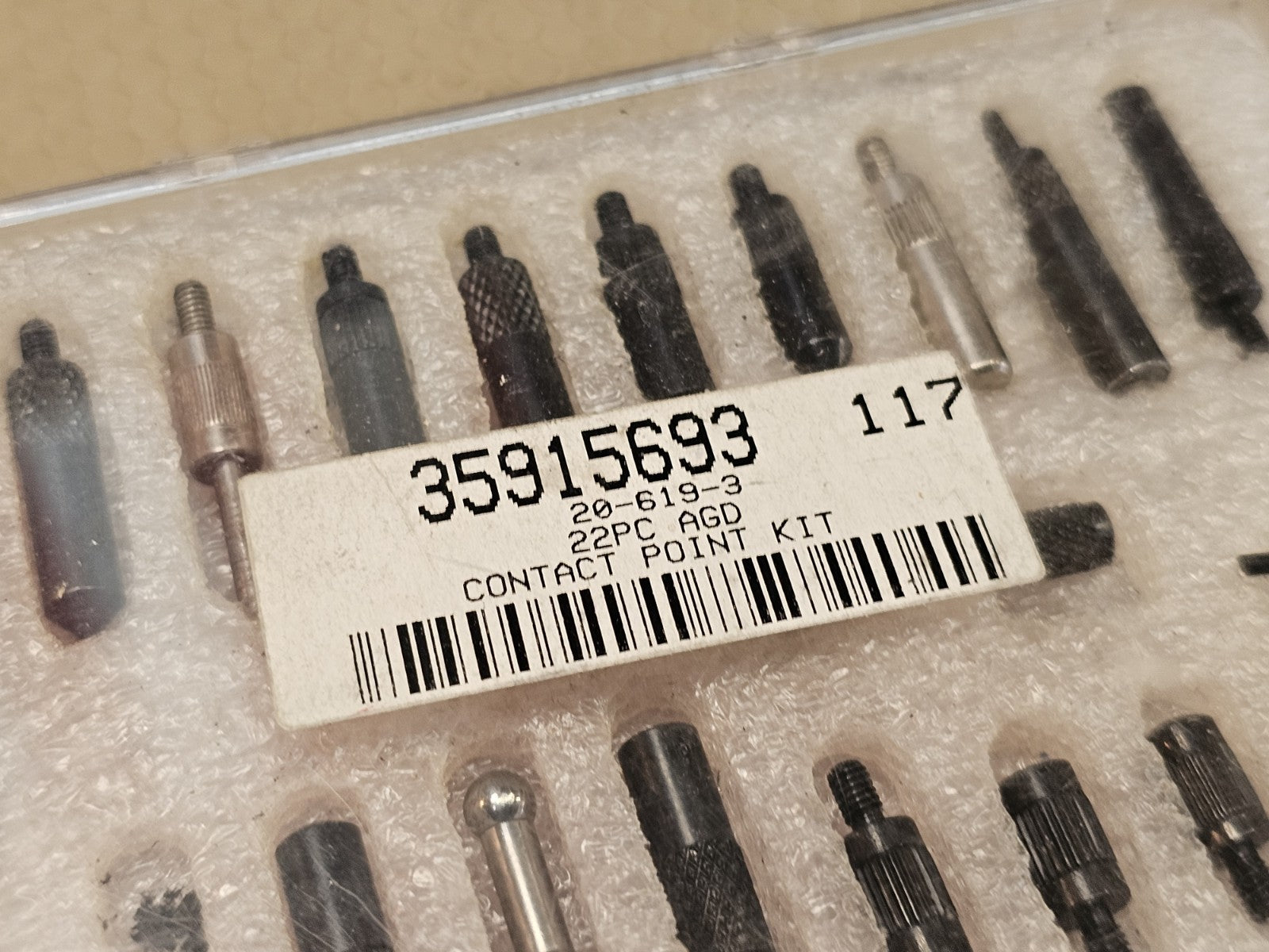 22 Piece AGD Contact Point Kit 35915693 Machinist Tools