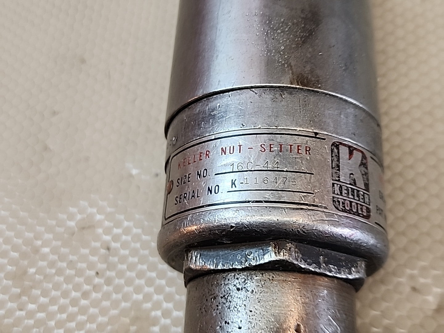 Keller Tools Nut Setter 16C-44 K116475 Rotary Air Tool 
