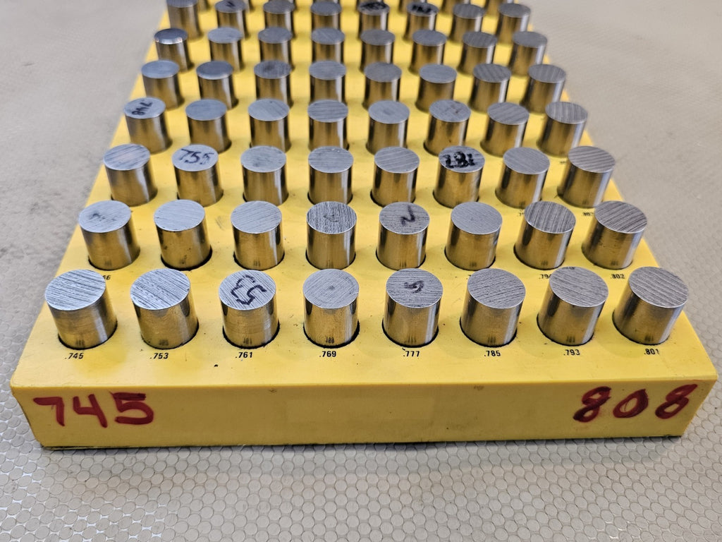 Pin Gauge Perfekt Punch 0.745 to 0.808 LARGE Machinist 