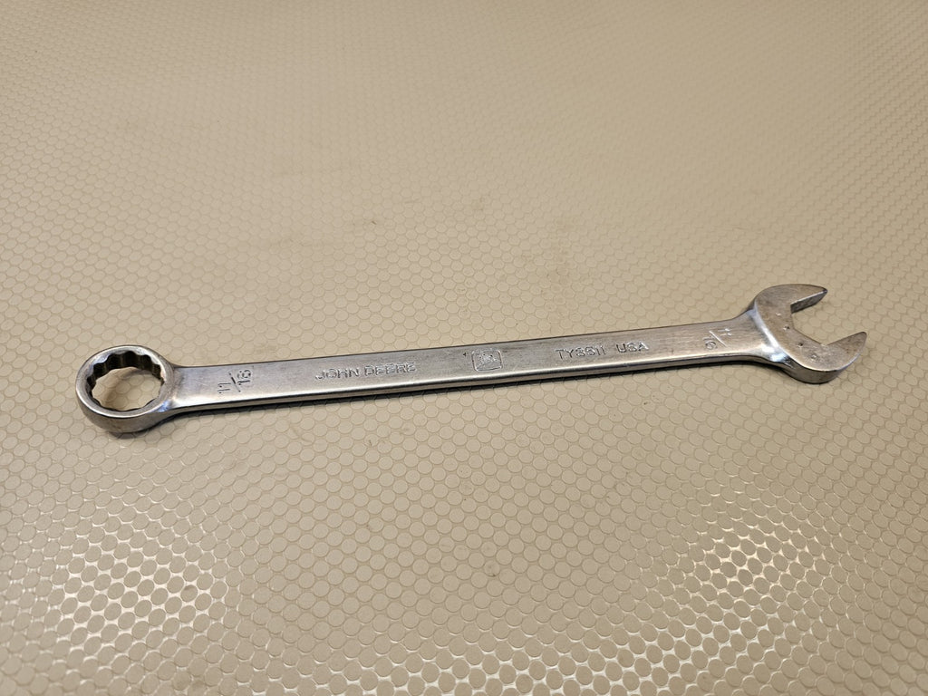 John Deere USA TY3333 SAE pc Full Polish Combination Wrench Size 11/16 Only