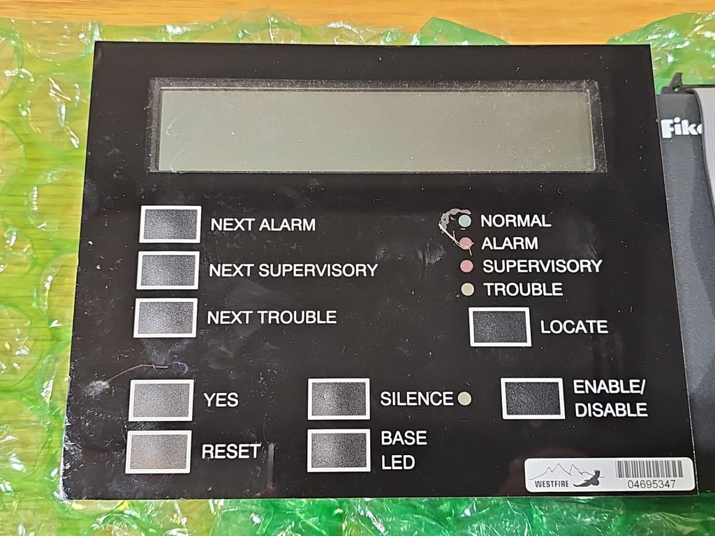 Fike 10-2111 Fire Alarm Display Control Panel