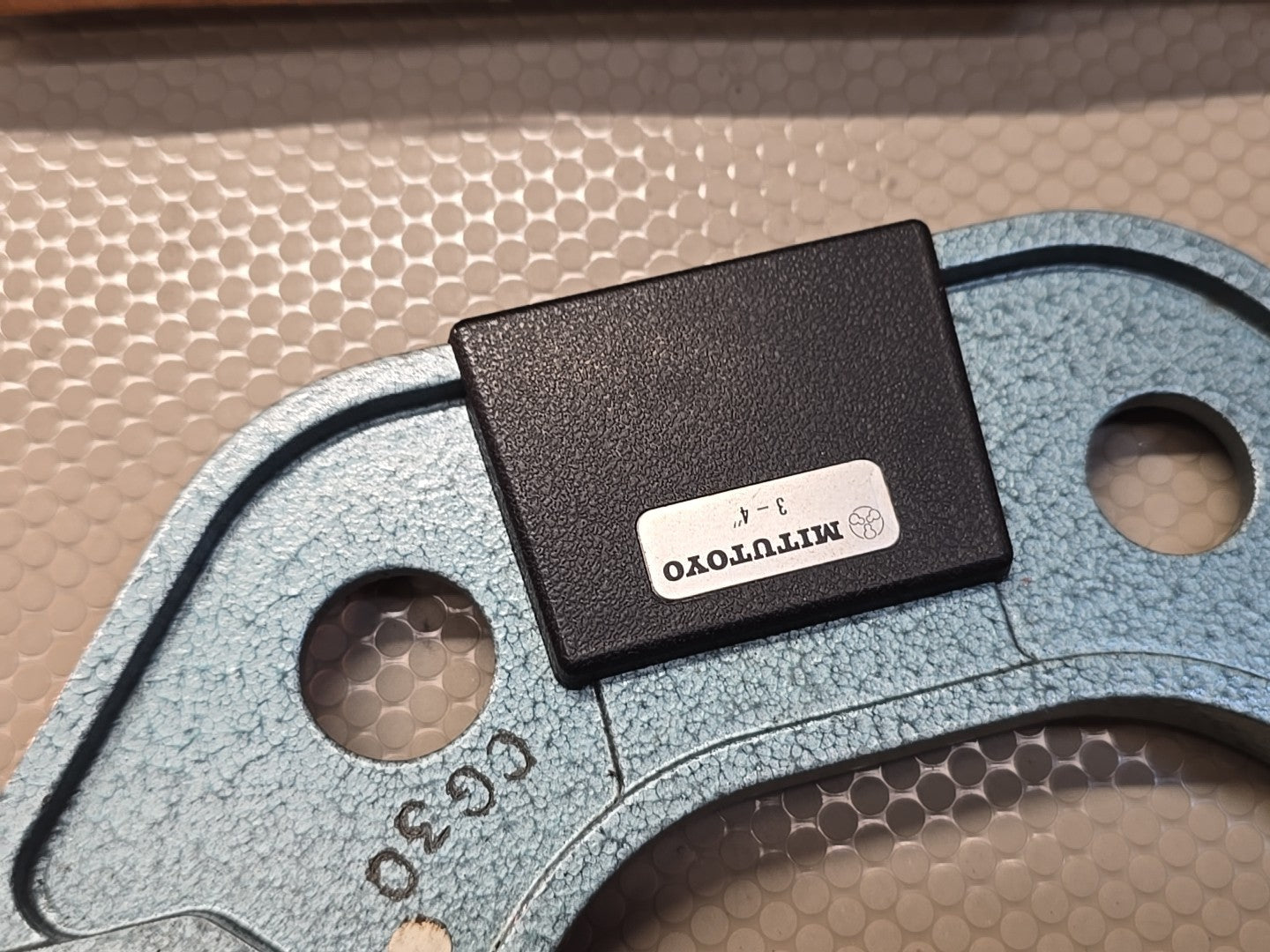 Mitutoyo 510-134 Indicating Micrometer 3-4" Range .0001" *MINTY* $1400 MSRP