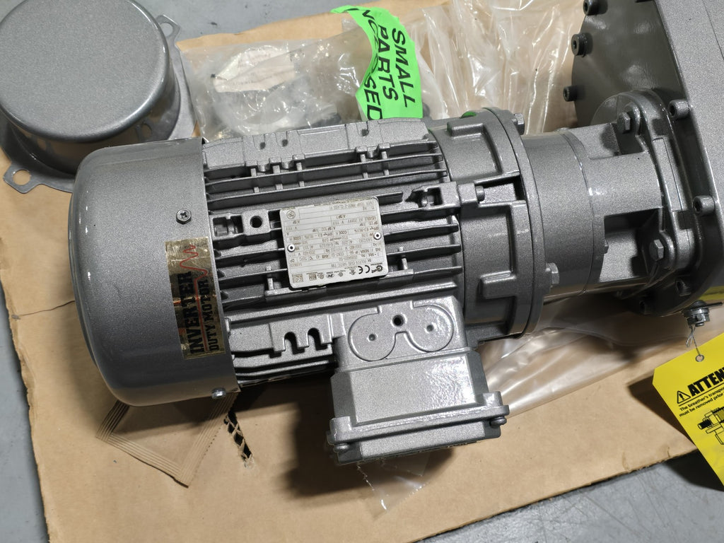 NEW NORD SK93772.1 Helical Bevel Gearmotor 2HP 52.64:1 33RPM 145TC Hollow Shaft