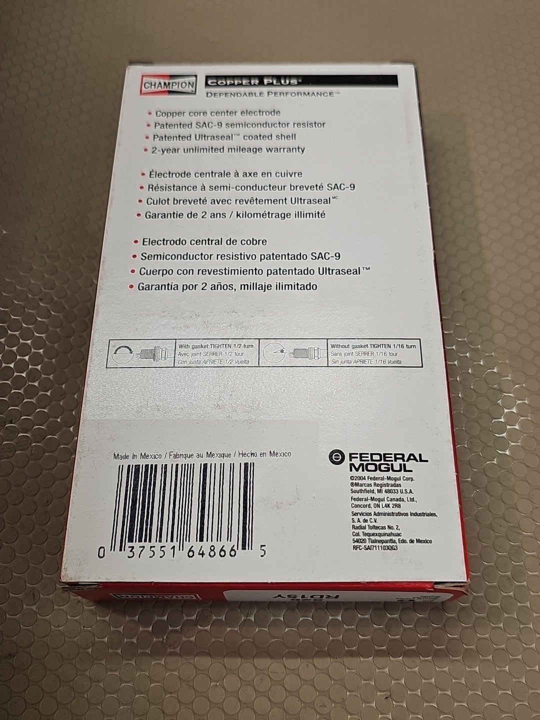 6X CHAMPION SPARKP 526 Plug RD15Y PACK OF 6!