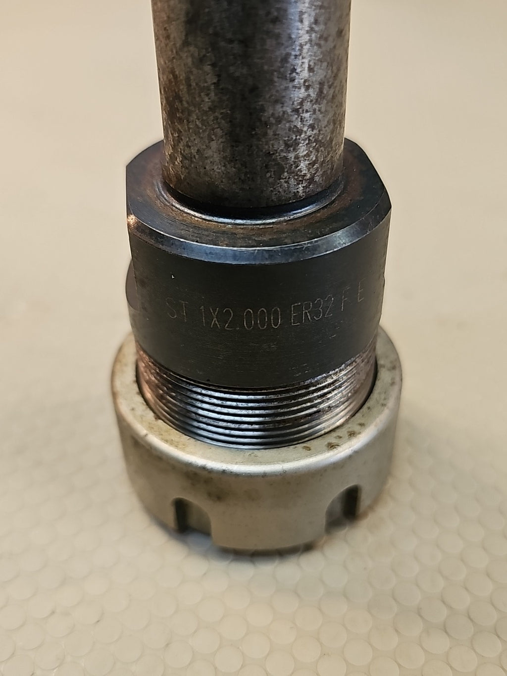 ST1X2.000 ER32FE 7027082 Used Collet Chuck 1" Shaft 1pc