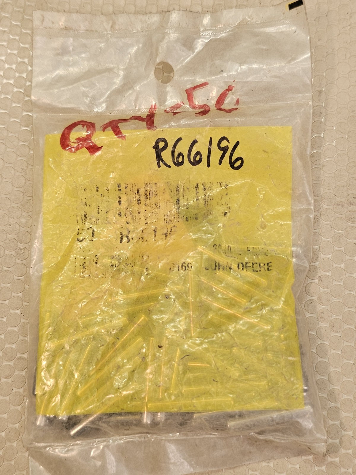 JOHN DEERE R66196 Pins QTY 50