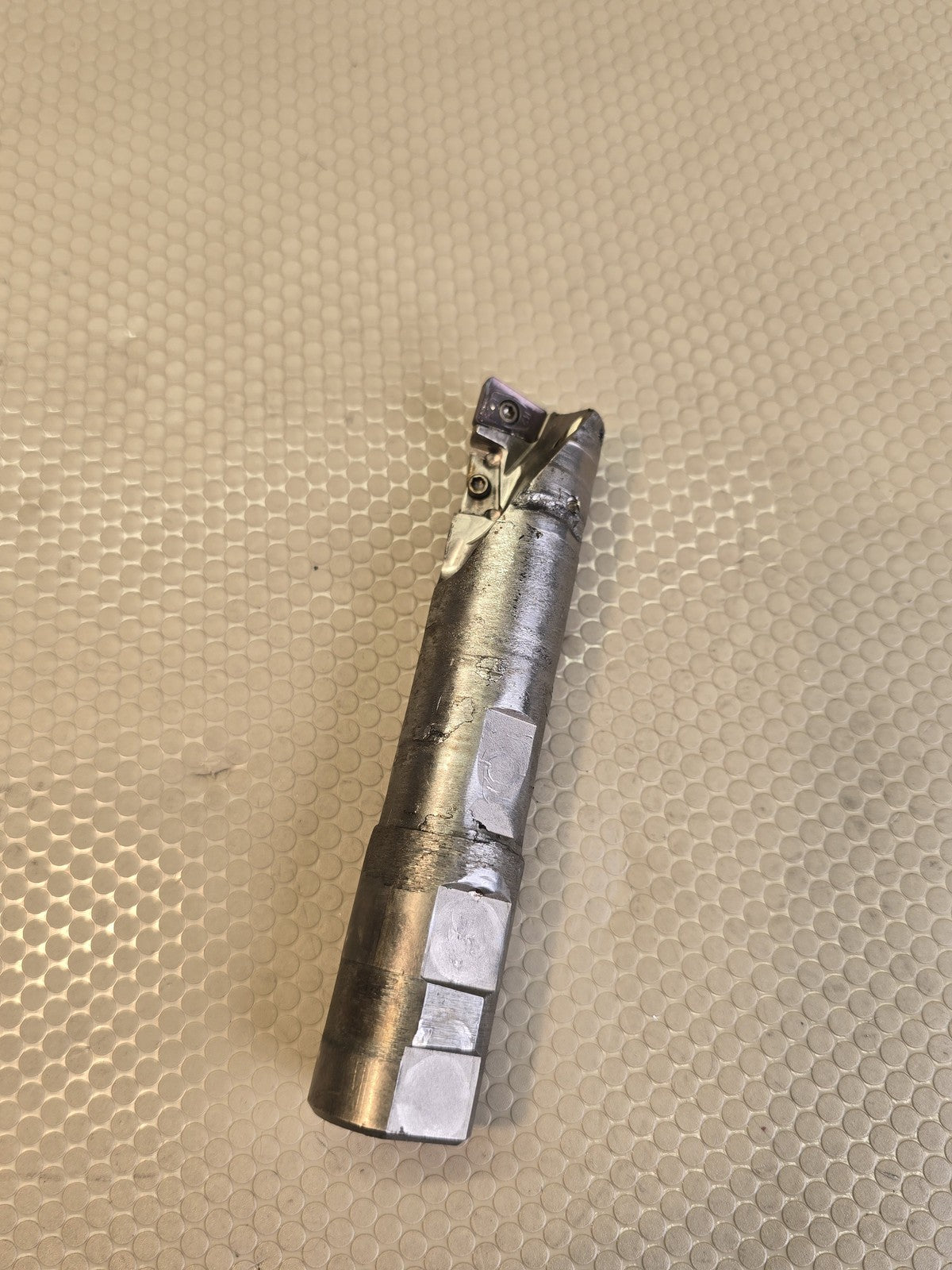 Indexable End Mill Holder 2-Insert Weldon Shank Milling Cutter Tool