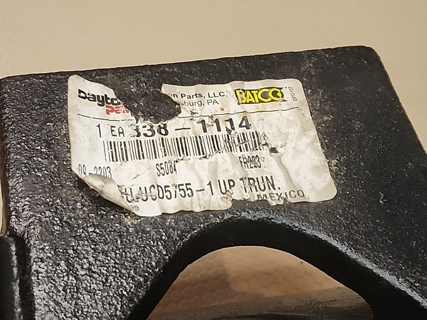 NEW Dayton Parts 338-1114 Fru.Ucd5755 1 Up Trun.