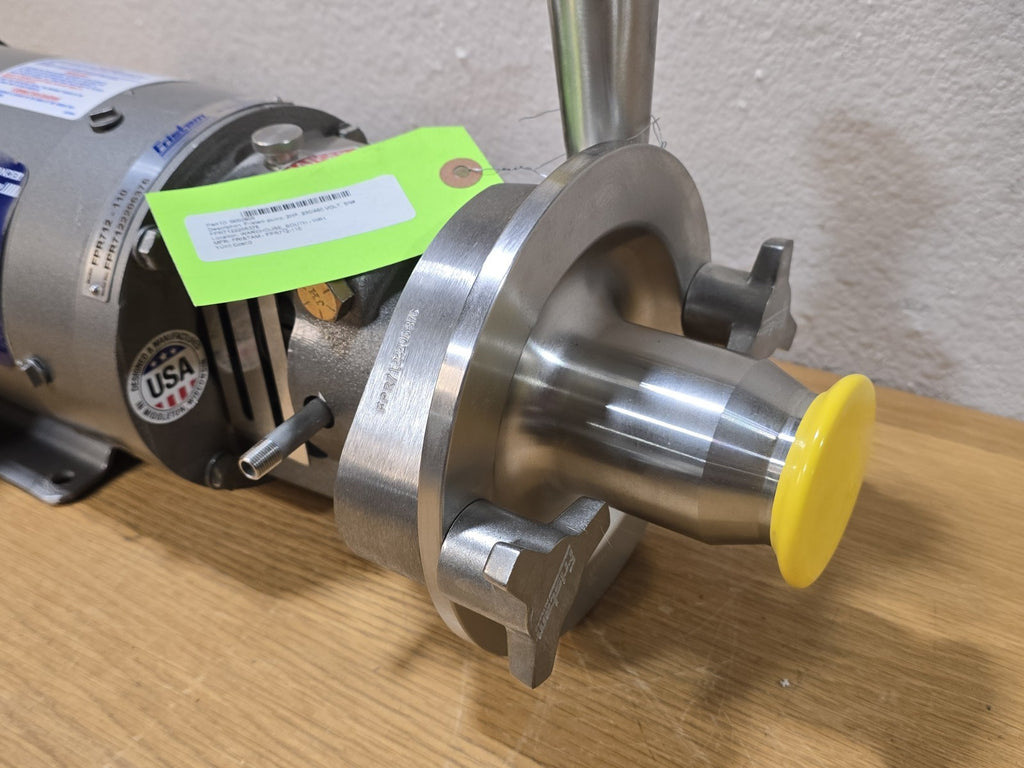 NEW! Fristam FPR 712-110 Hygeinic Centrifugal Pump Baldor CWDM3555T 2HP 3450RPM