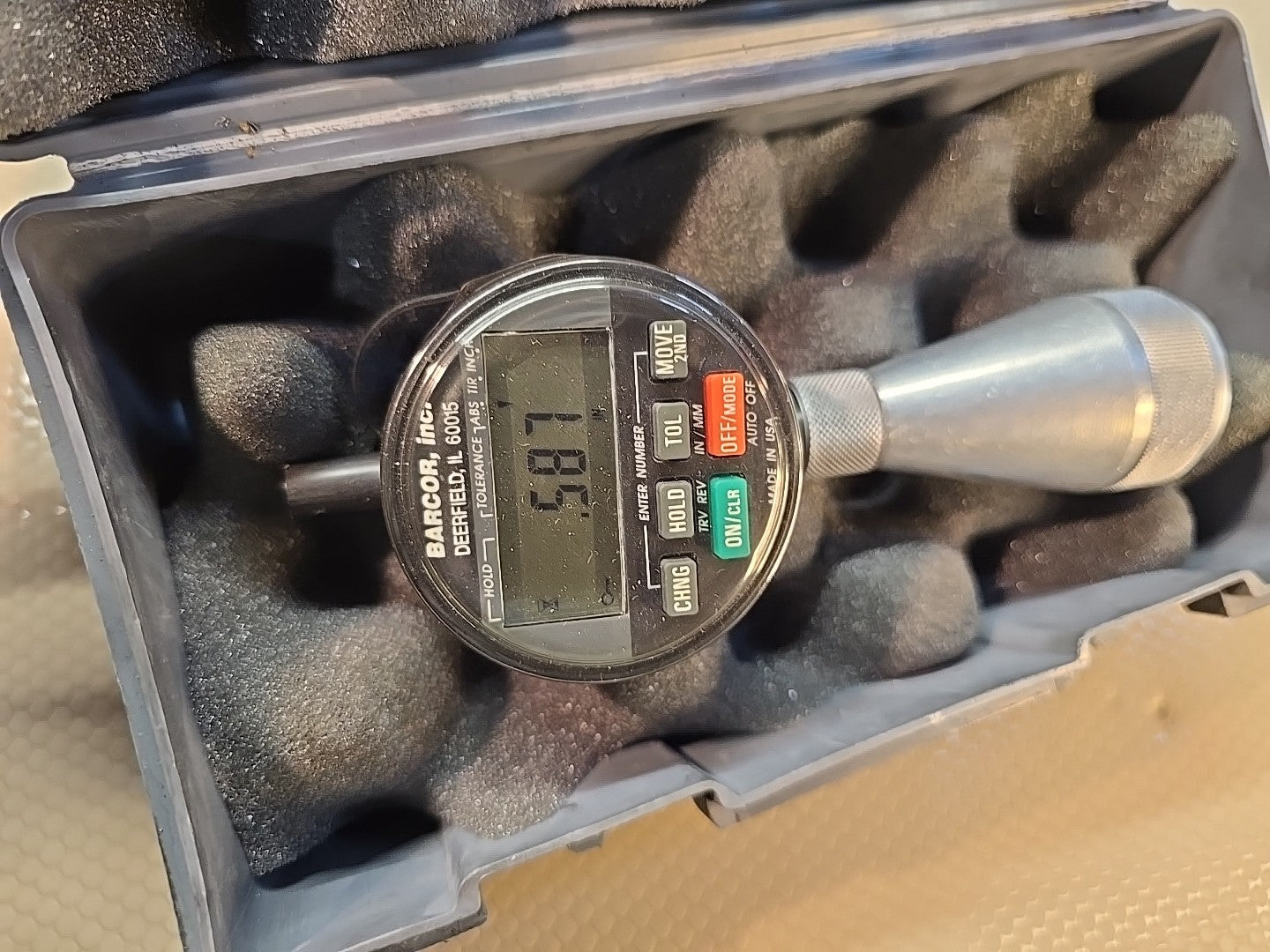 BARCOR 100-1-SPC DIGITAL ELECTRONIC COUNTERSINK GAGE CHAMFER $1000 MSRP