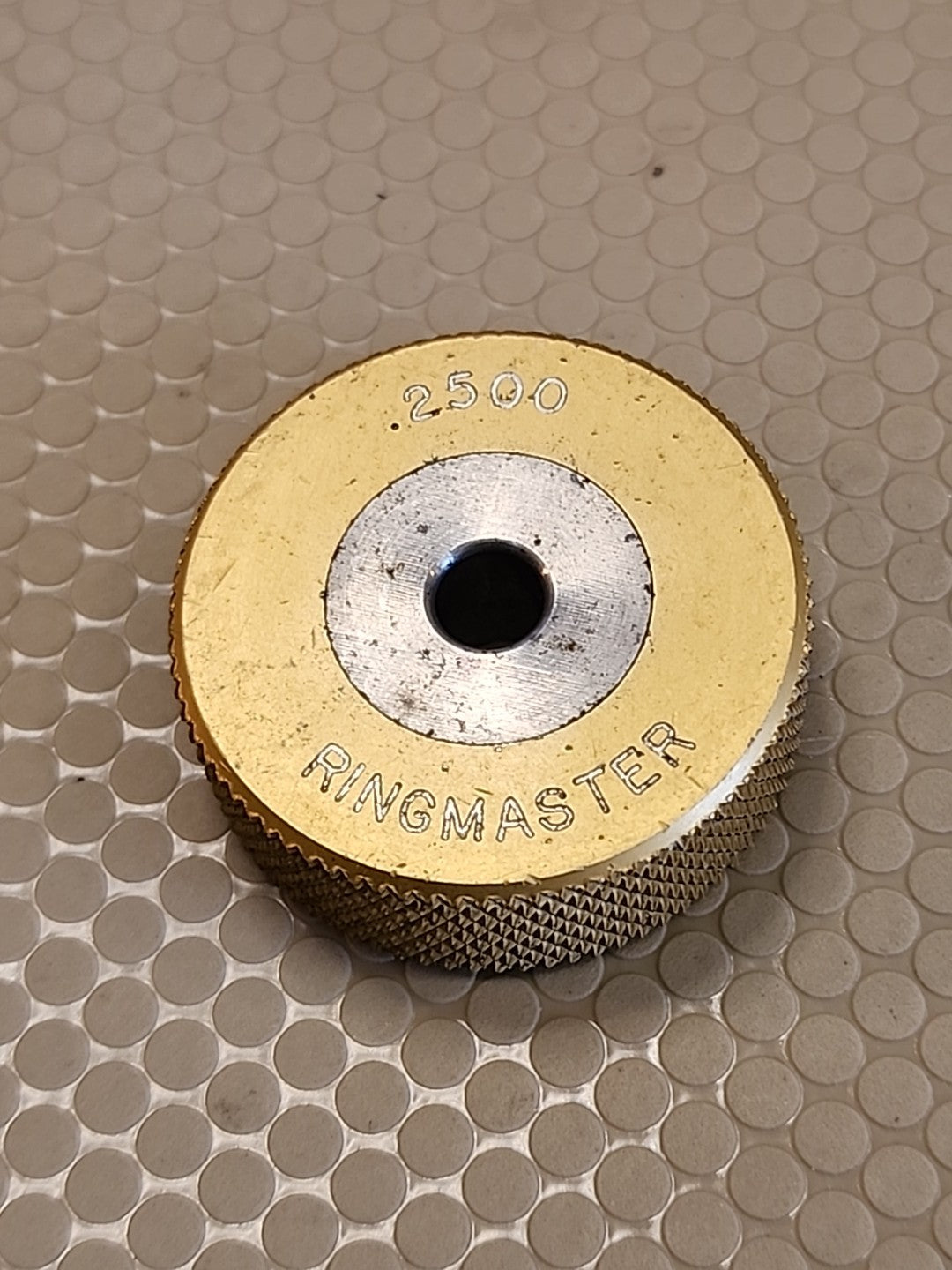 Ringmaster Ring Gauge Gage Smooth Bore .2500" USA