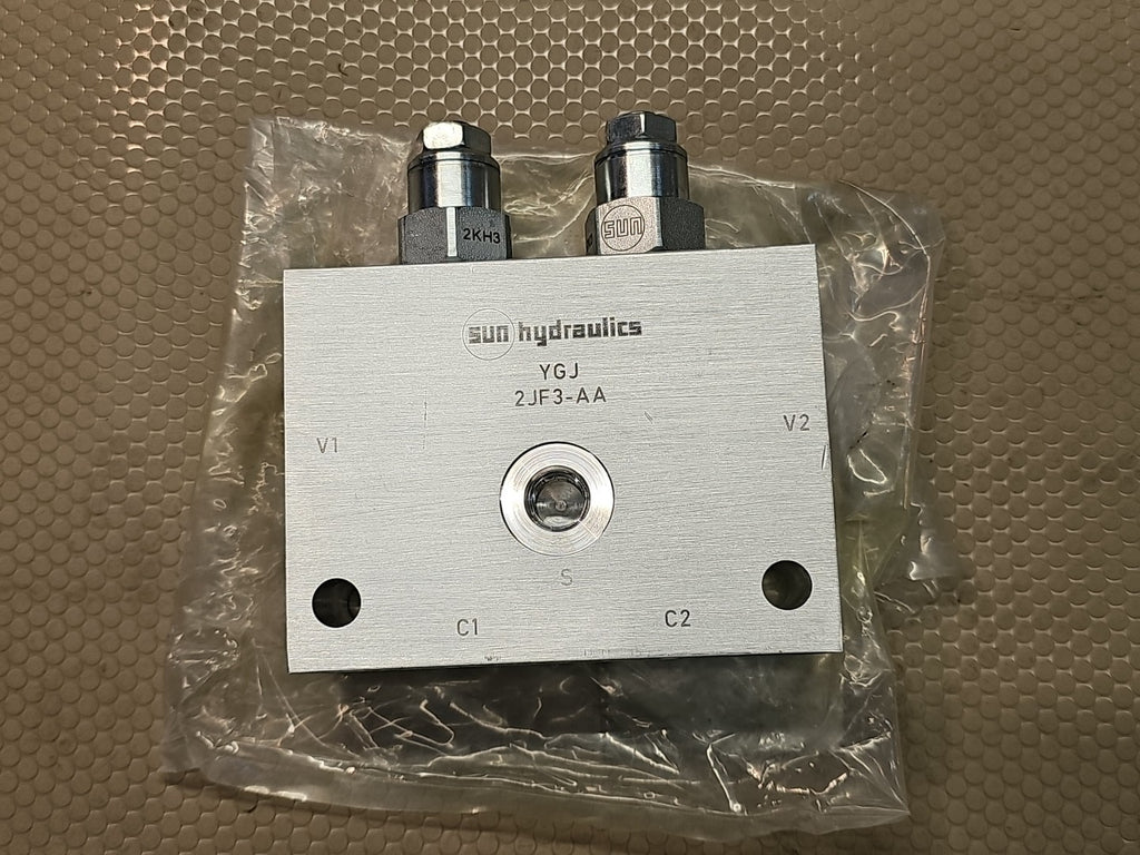 Sun Hydraulics YGJ 2JF3-AA Valve Block Assembly 