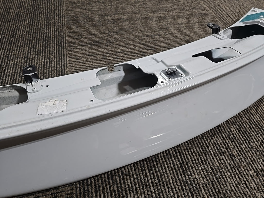 Porsche 911 991 TURBO S OEM SPOILER White Rear Deck Lid Genuine OEM 99150404314