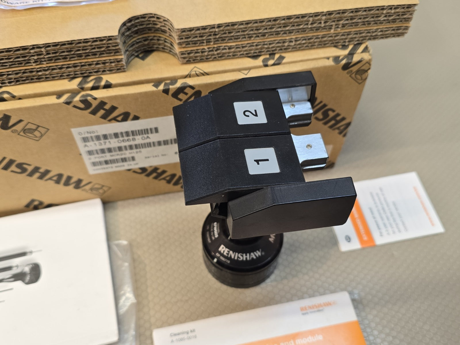 Renishaw OGP MCR20 CMM Video Measuring Machine Probe Module Change Rack + Extras