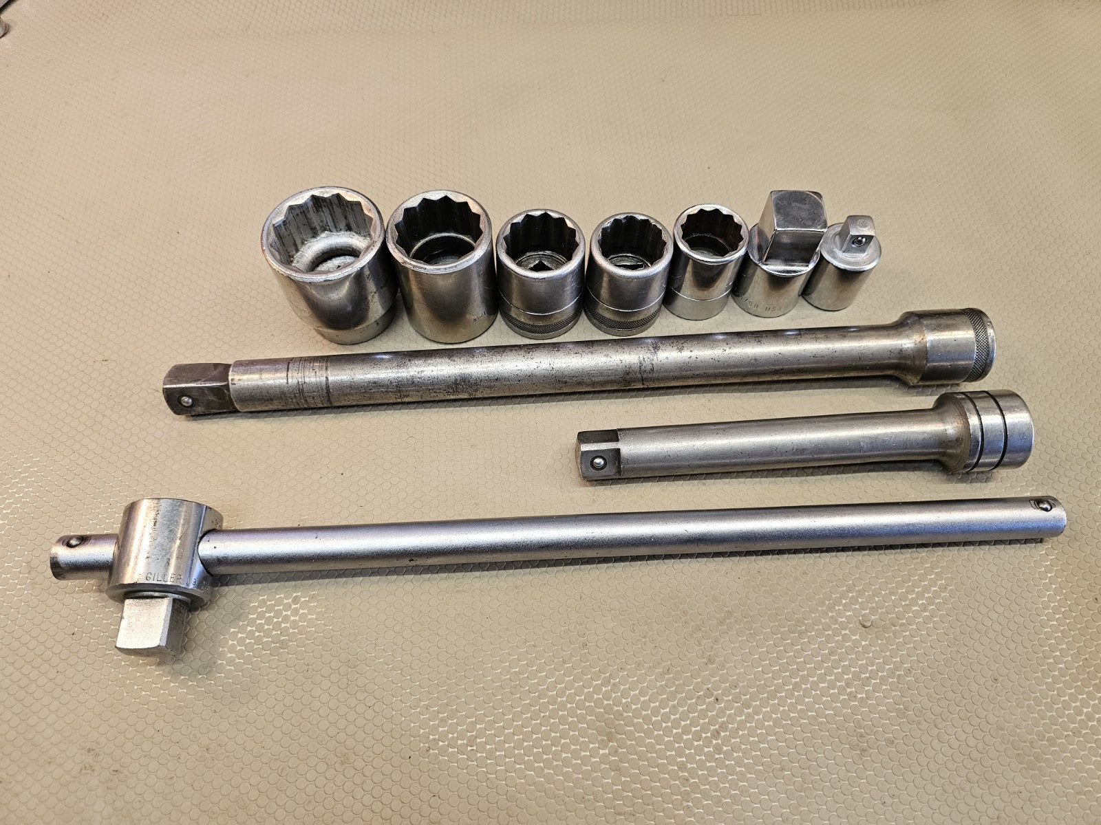 SK Wayne & Other Brands  3/4" Drive 8" Extension & Adapter Set USA Japan