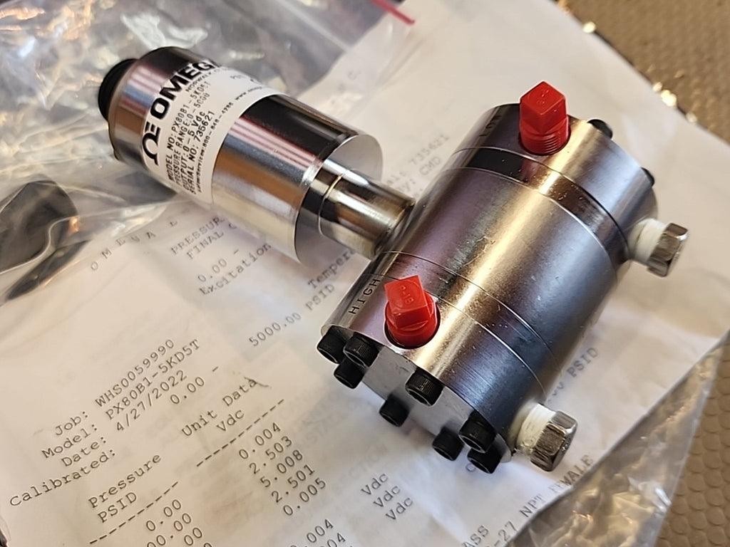 NEW Omegadyne PX80B1-5KD5T Pressure Transducer