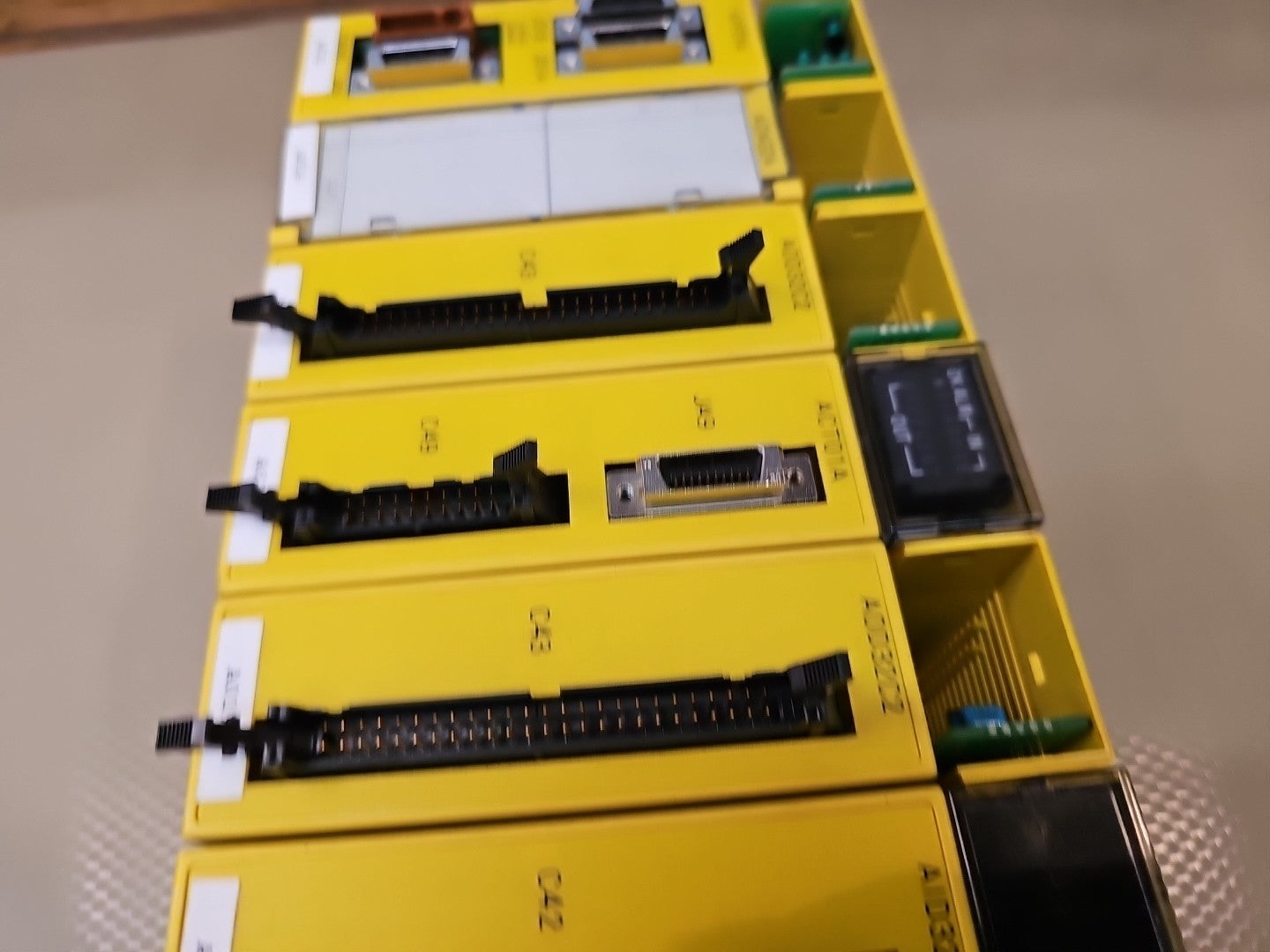 FANUC I/O Module Bundle - AIF01A, ACT01A, AID32F2, A0D32D2, ABU10A