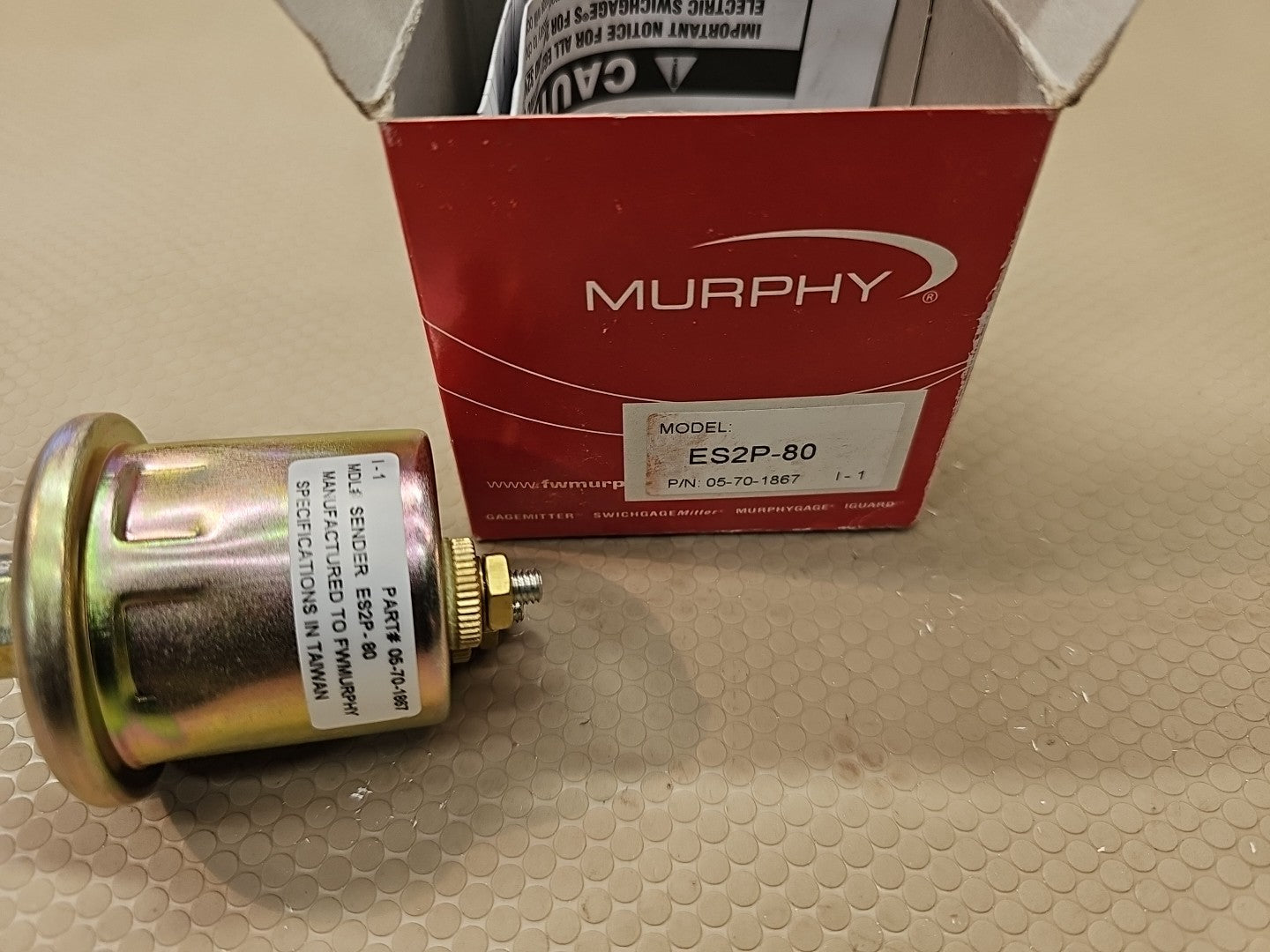 MURPHY ES2P-80 (05701867) Pressure Sender NEW
