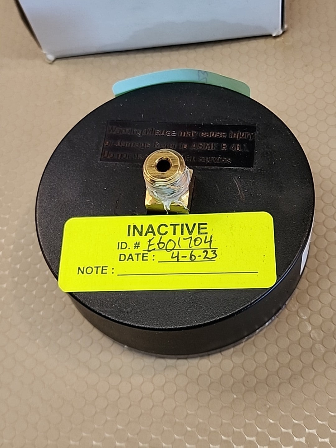 NEW ASHCROFT 35W 1005PH 02B 200# PRESSURE GAUGE 3-1/2" 0-200PSI
