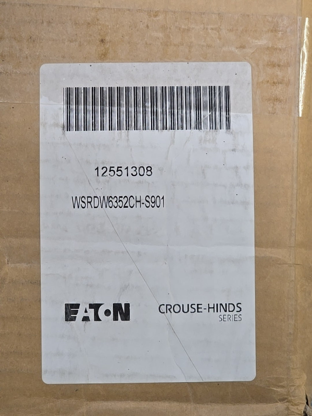 Eaton Crouse-Hinds WSRDW6352CH-S901 Arktite 60A 600V Interlocked S901 *NEW*