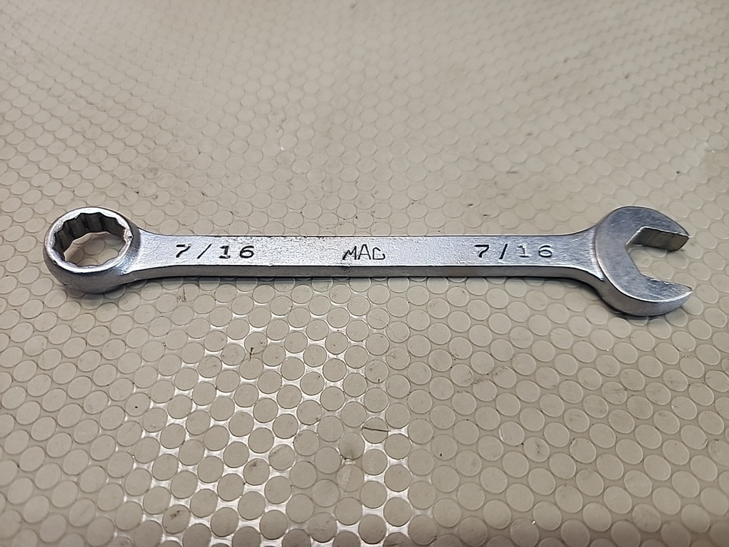 MAC Tools USA CW14 SAE 7/16” Combination Wrench - 12 Point