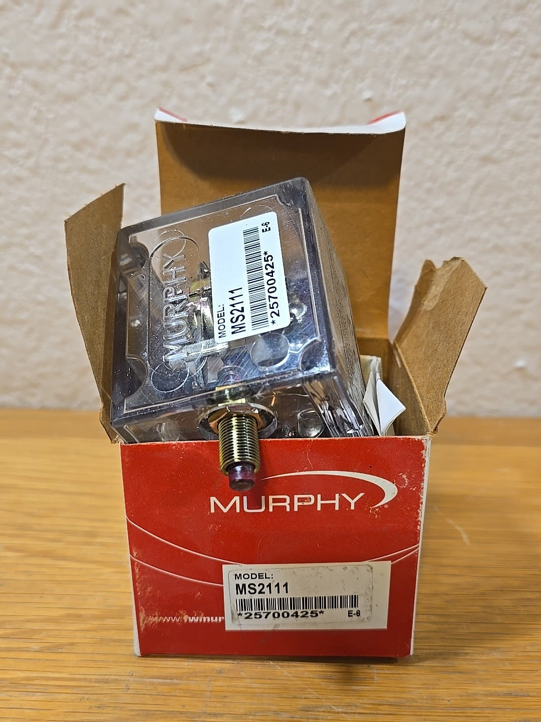 Murphy MS2111 Engine Monitor Digital Disply Gauge Tattletale 72 OHM 25700425 NEW
