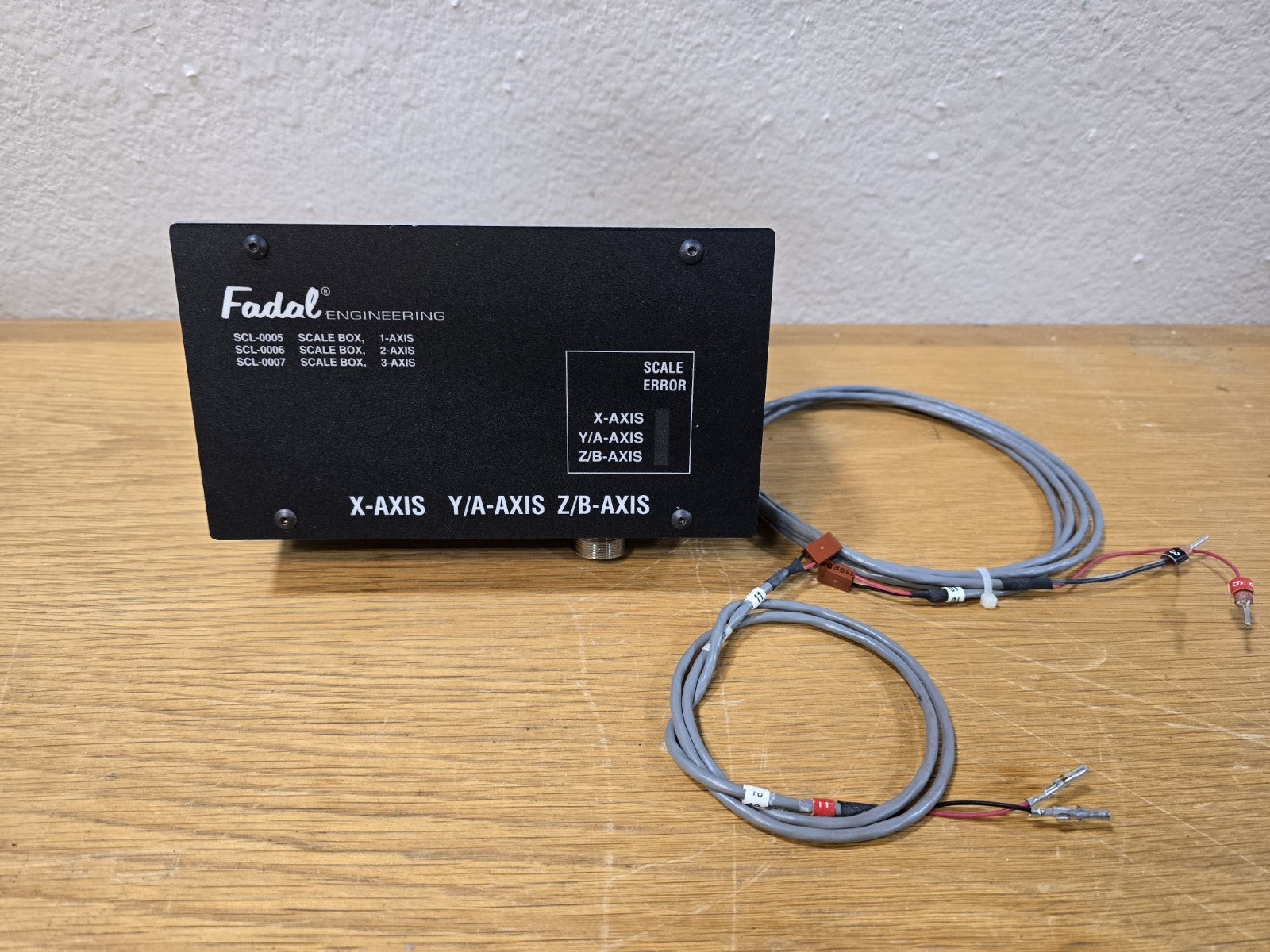 FADAL SCALE BOX #SCL-0005, SCL-0006, SCL-0007 *BRAND NEW*