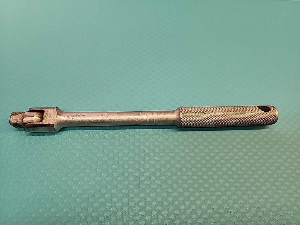 Vintage S-K  45153 - Flex Head Breaker Bar Long 3/8" Drive USA, 8" Long.
