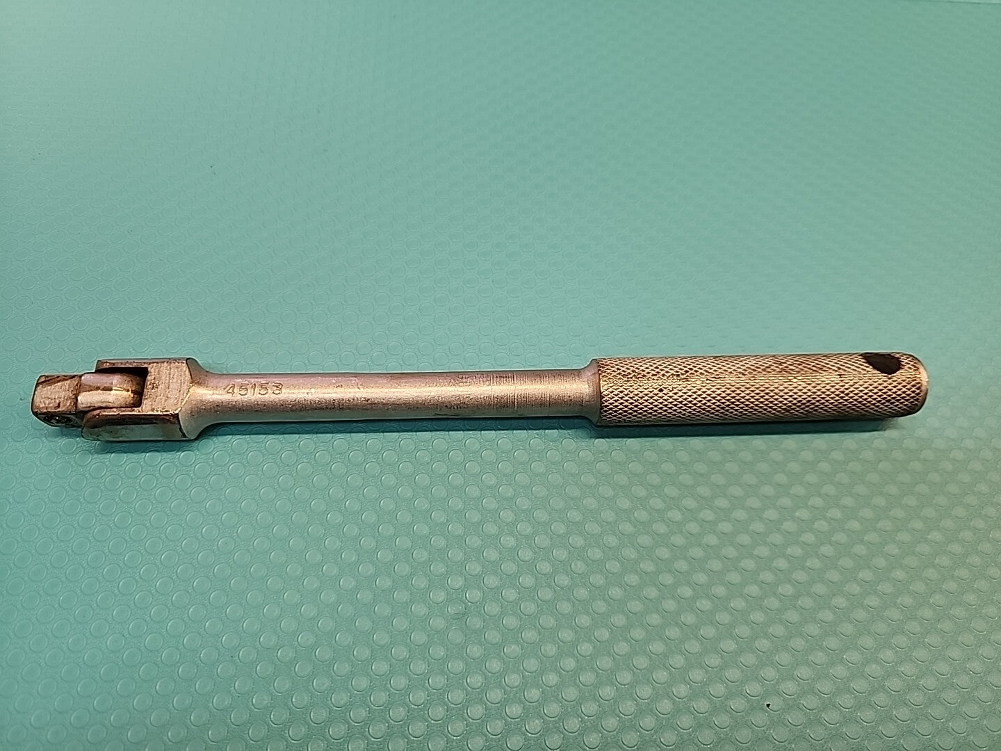 Vintage S-K  45153 - Flex Head Breaker Bar Long 3/8" Drive USA, 8" Long.