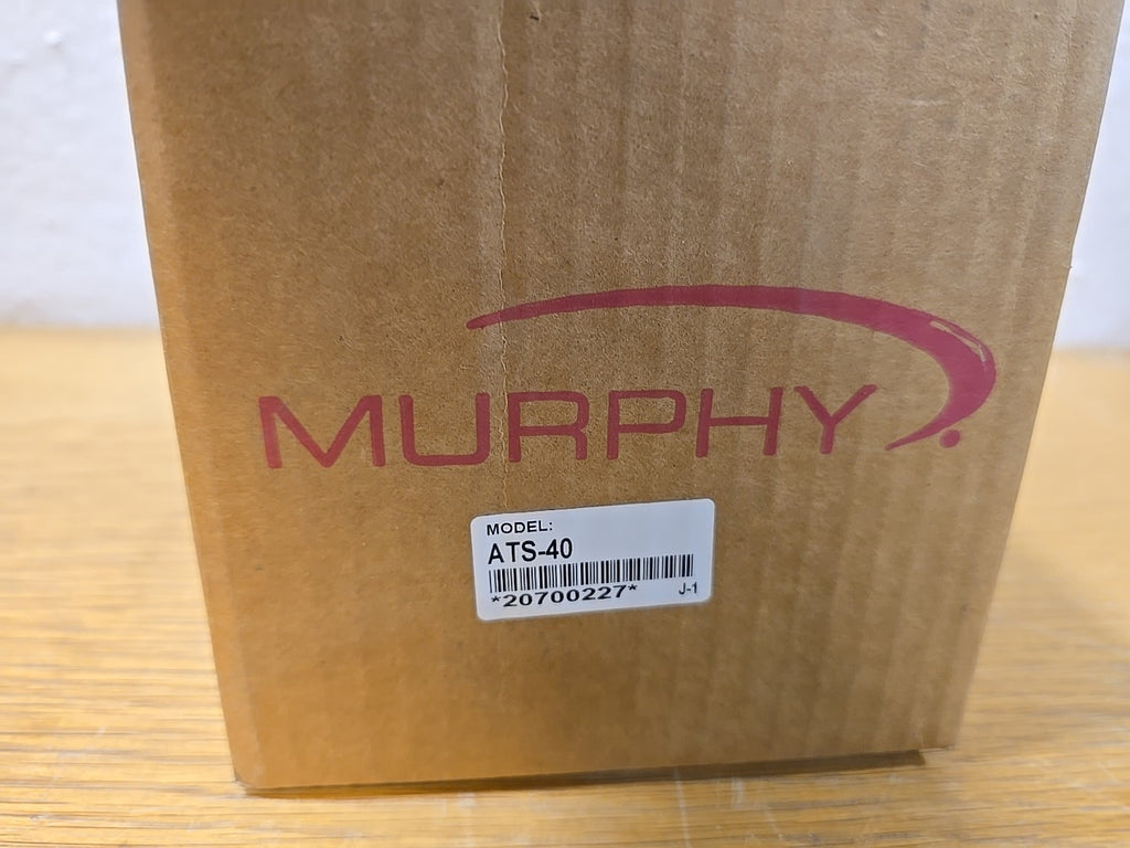 MURPHY ATS-40 HOUR METER 4,000 RPM TACHOMETER NEW
