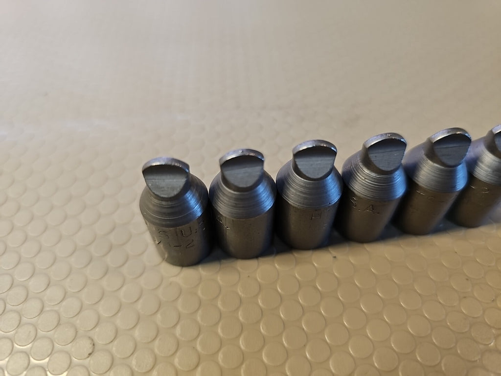 6 Apex HTS 2 Socket Driver Insert Screw Bit 1/4" Hi-Torque Aircraft USA *MINT*