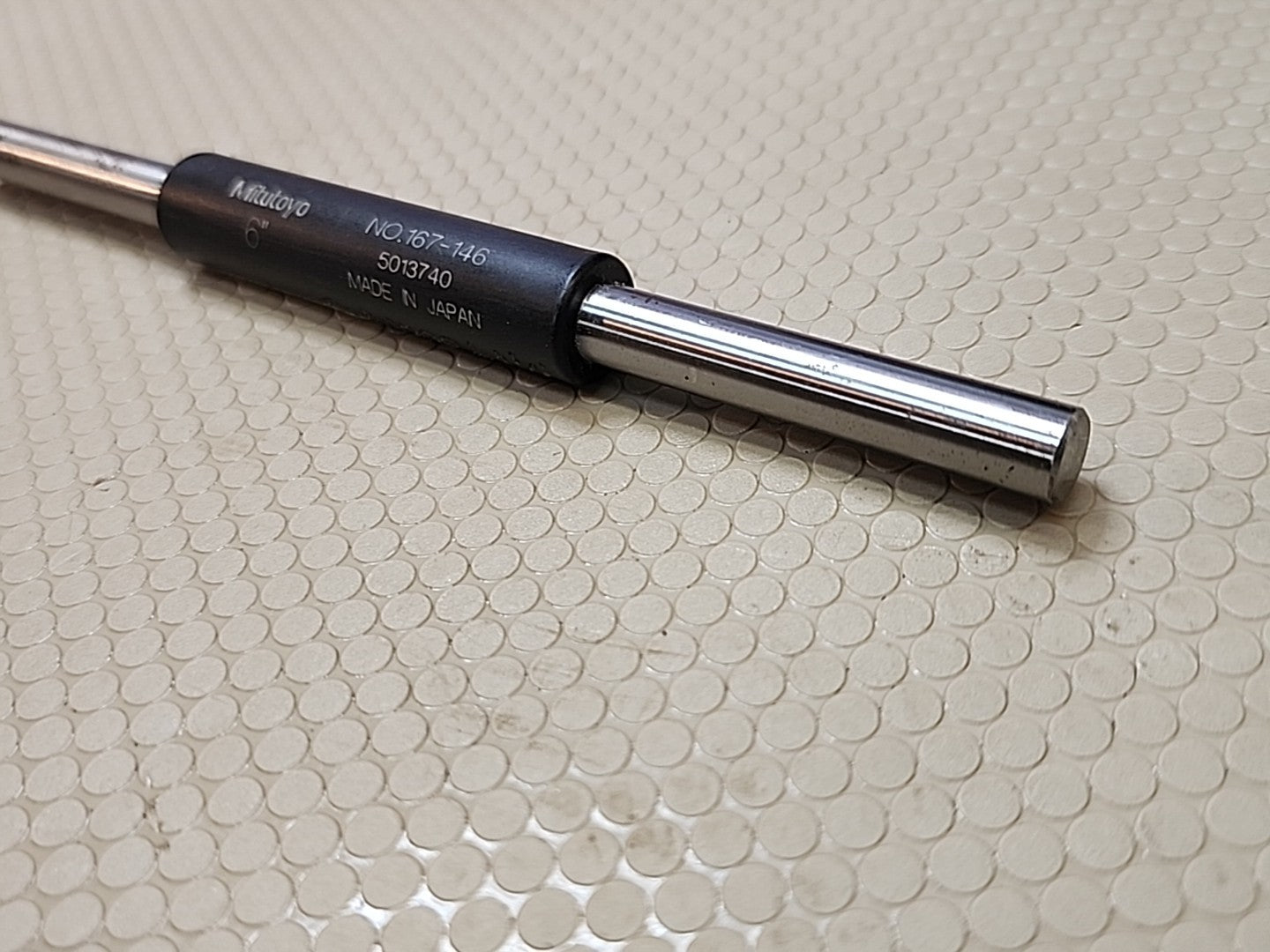 Mitutoyo 167-146 Micrometer Standard, 6"