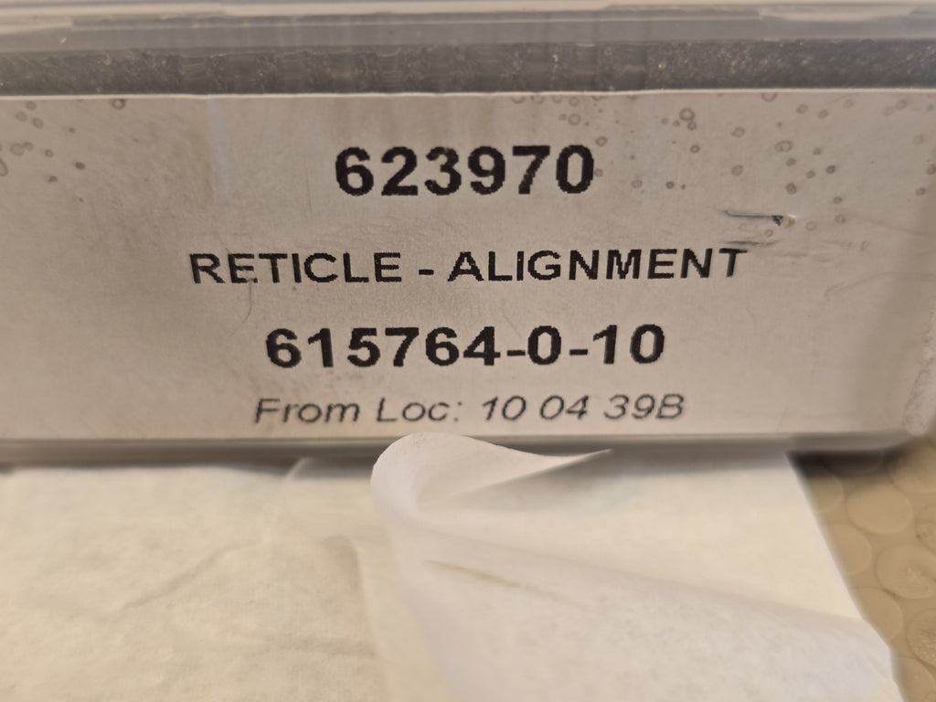 NEW QVI Field of View Calibration Alignment Reticle Optical Glass laser 623970 