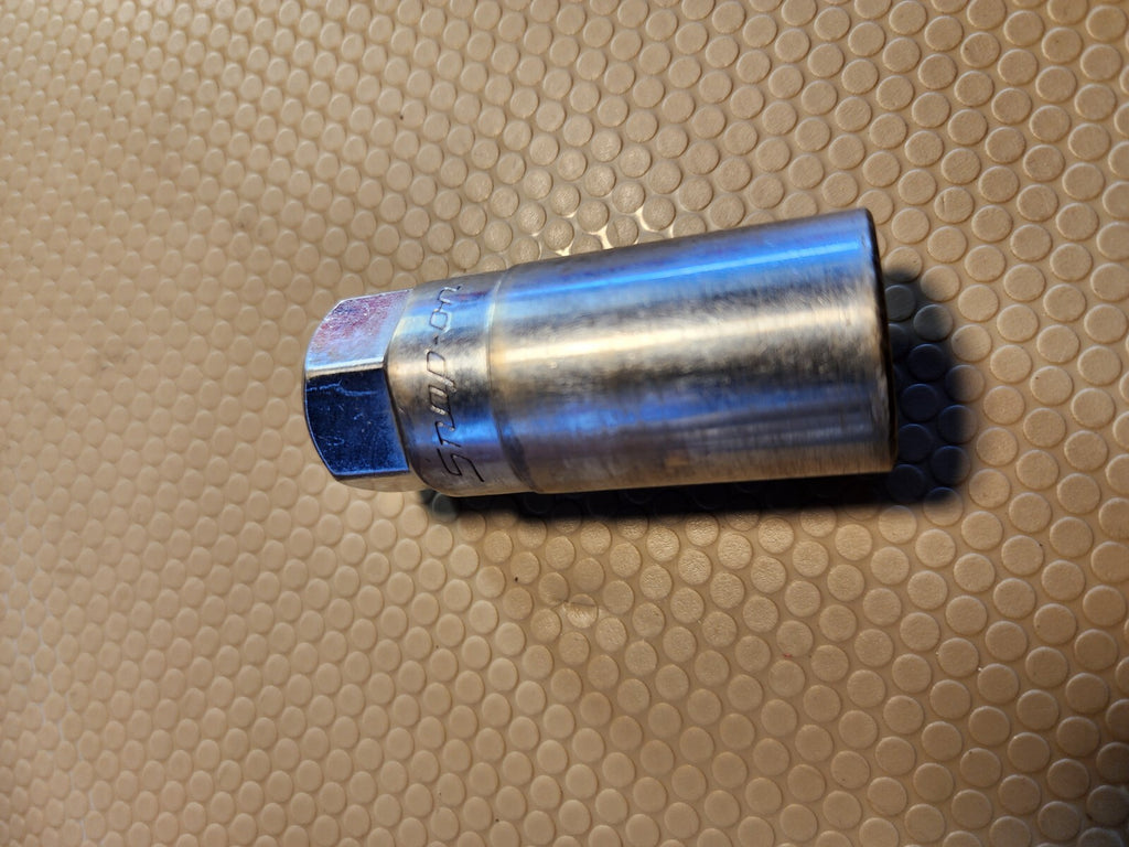 Snap-on Tools S9704H 3/8" Drive 6-Point Chrome Spark Plug Socket 13/16" - 20.6mm
